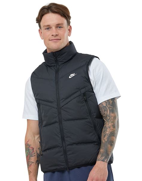 black nike gilet|black nike jackets men.